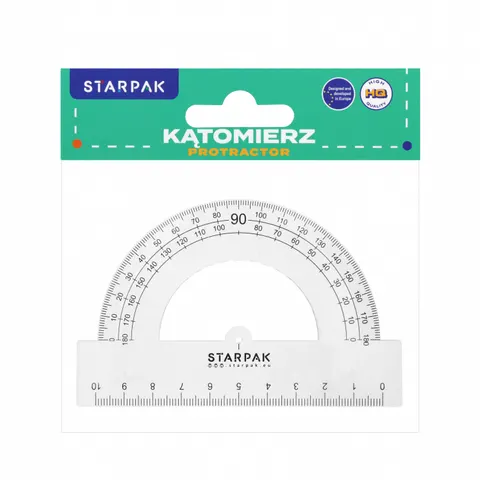 Kątomierz 180 /10cm STARPAK 283231
