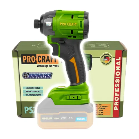Procraft Akumulatorowa zakrętarka udarowa Procraft PS22 (bez akumulatora i ładowarki)