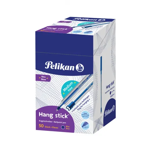 Długopis PELIKAN HANG STICK K86 niebieski 1szt.