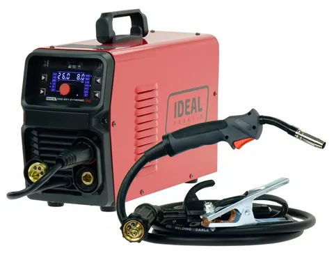 Spawarka Migomat Ideal Praktik MIG 201 Synergic LED