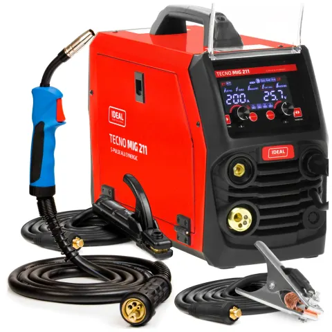 Spawarka Migomat Ideal Tecno MIG 211 S-PULSE ALU Synergic