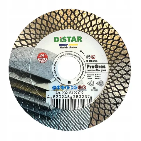 DISTAR PRO GRES 115mm DIAMENTOWA TARCZA TNĄCA
