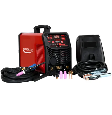 Spawarka Weldman Tornado TIG 205 AC DC HF Puls