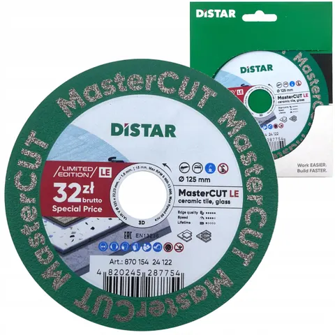 Tarcza Diamentowa DISTAR 125 MasterCut do Gresu Ceramiki Szkła 22.23