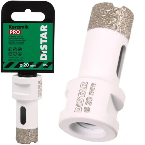 Distar Wiertło diamentowe DDR-V 20x30xM14 Keramik Pro