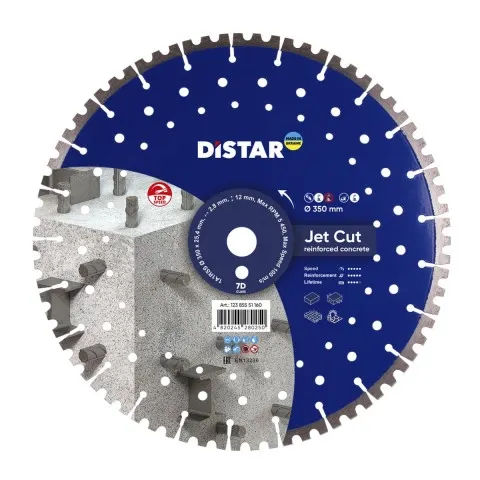 Diamentowa tarcza JetCUT do żelbetu 350x25,4 Distar