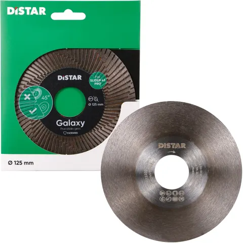 Distar Diamentowa tarcza tnąca 125x30x22,23 Galaxy do slider45