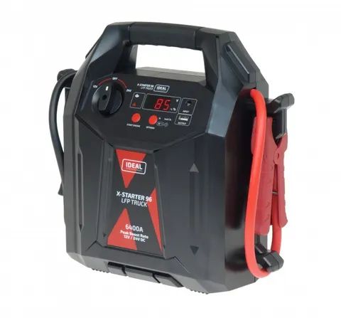 Jump Starter Booster 12V 24V LiFePO4 IDEAL X-STARTER 96 TRUCK