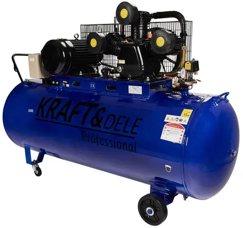 Kompresor Olejowy KRAFT&DELE KD4062 500L 3-Tłoki 400V 10,8kW 1960L/min