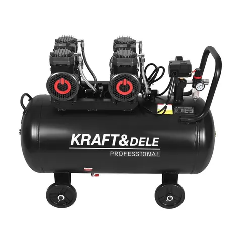 Kompresor bezolejowy 100L 2x2200W KD4083