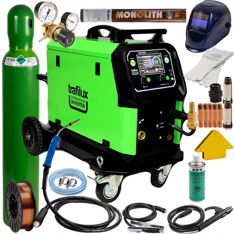 spawarka migomat TRAFILUX TRAFIMIG 250 DUAL PULS COMPACT ZESTAW 1