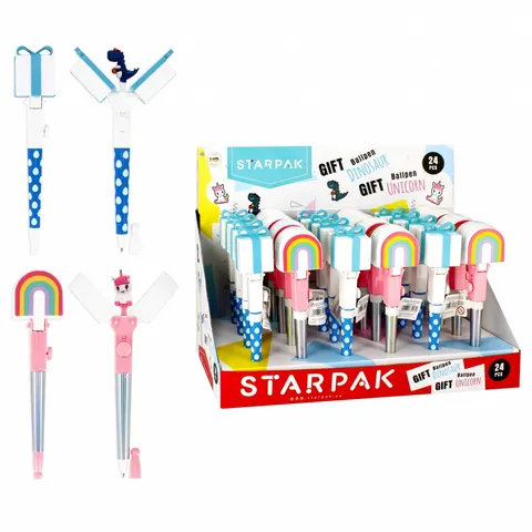 Długopis zamykany Gift Dinozaur/Unicorn display A 24 STARPAK 491312