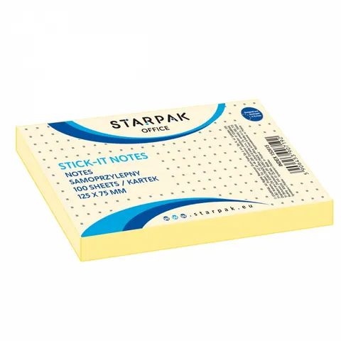 Notes samoprzylepny 76x127/100k A 12 STARPAK 152615