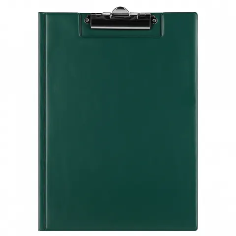 Clipboard A4 PVC zamykany zielony STARPAK 586527