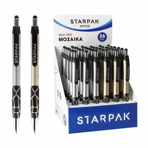 Długopis automatyczny Mozaika display A 36 STARPAK 525869