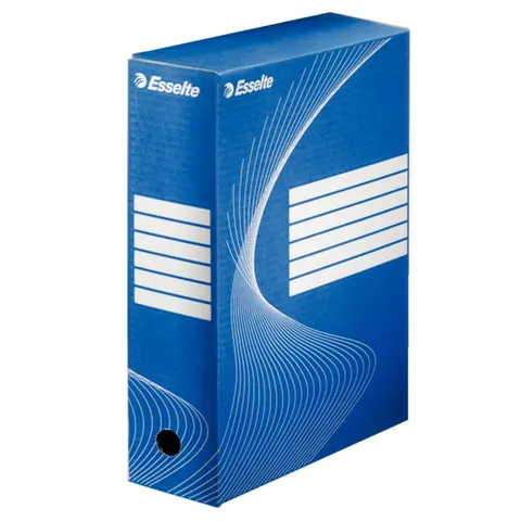 Pojemnik do archiwum 100 mm niebieski ESSELTE 128421