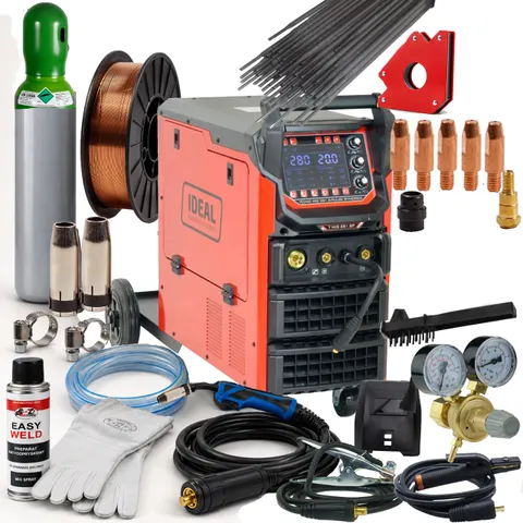 Spawarka Synergiczna Ideal TECNO MIG 281 S-PULSE 4R 400V ZESTAW3