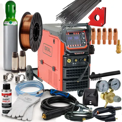 Spawarka Synergiczna Ideal TECNO MIG 331 S-PULSE 4R 400V ZESTAW3