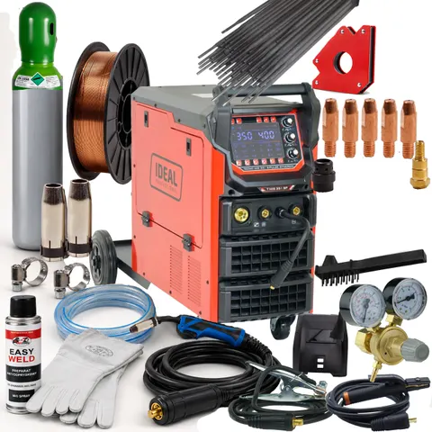 Spawarka Synergiczna Ideal TECNO MIG 351 S-PULSE 4R 400V ZESTAW3