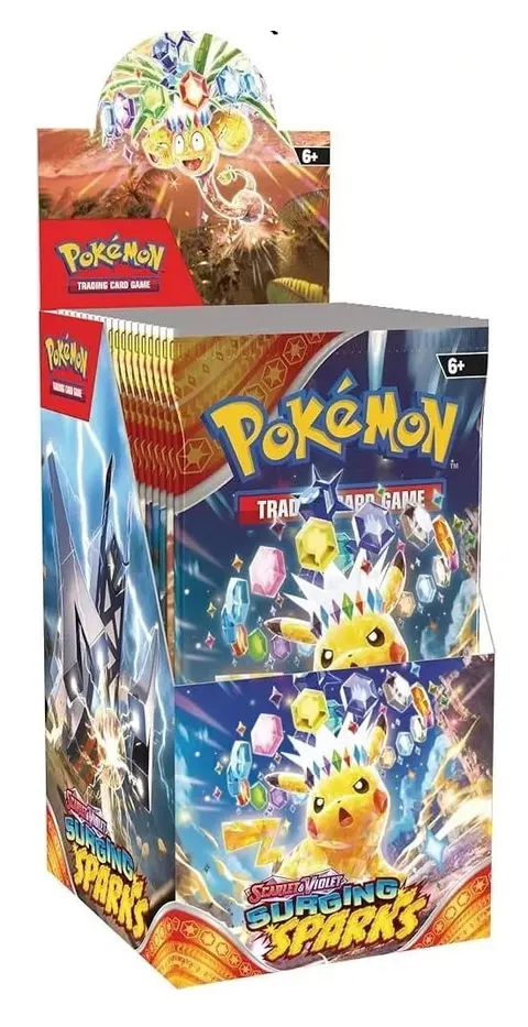 Pokémon TCG: Scarlet & Violet - Surging Sparks - Booster Display (18)