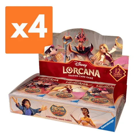 Disney Lorcana - Reign of Jafar (CH8) - Case (4x Box 24 boosterów)