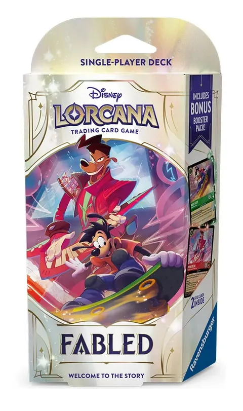 Disney Lorcana - FABLED (CH9) - Emerald and Ruby - starter deck