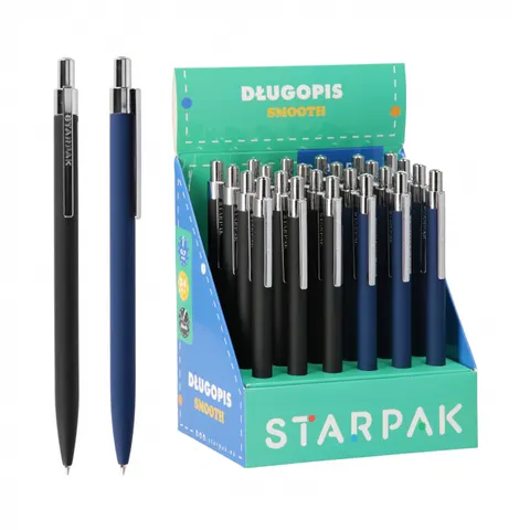 Długopis automatyczny metalowy 0,7 Smooth display A 24 STARPAK 541196