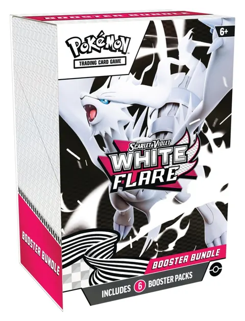Pokémon TCG: Scarlet & Violet - White Flare - Booster Bundle - Reshiram