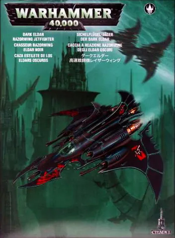 Dark Eldar Razorwing Jetfighter