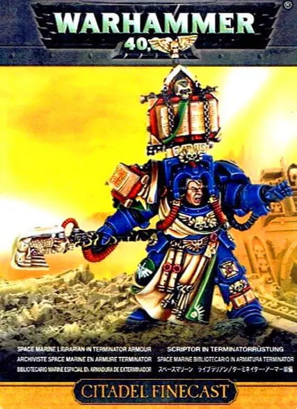 Space Marine Librarian in Terminator Armour
