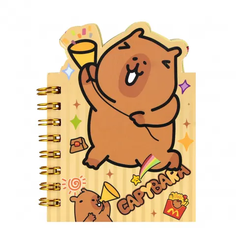 Notes na spirali A7/50k Capibara II STARPAK 562602