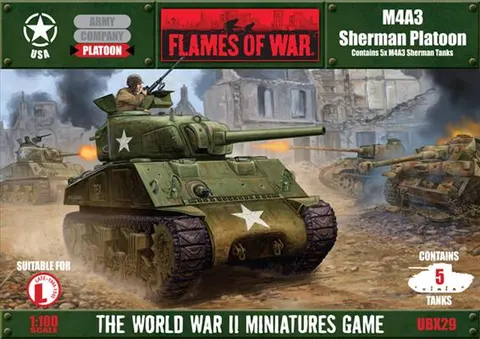 FoW: M4A3 Sherman Platoon