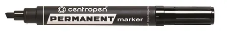 Marker permanentny ścięty czarny A 10 CENTROPEN 8576
