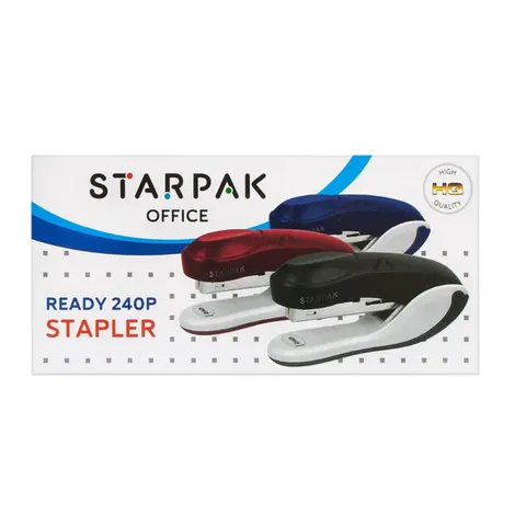 Zszywacz 12k 10 granatowy STARPAK 439790