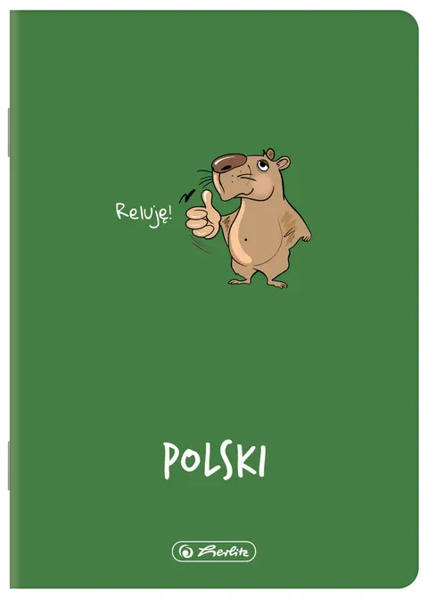 Zeszyt A5/60k linia J. Polski oprawa PP A 5 HERLITZ 400198109