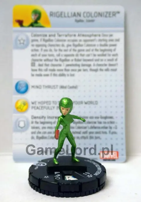 Marvel HeroClix - Guardians of the Galaxy - #012a Rigellian Colonizer