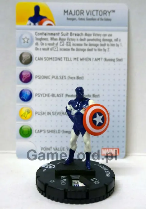 Marvel HeroClix - Guardians of the Galaxy - #005 Major Victory