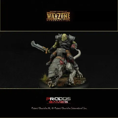 Warzone Resurrection - Dark Legion: Necrobeast Rider