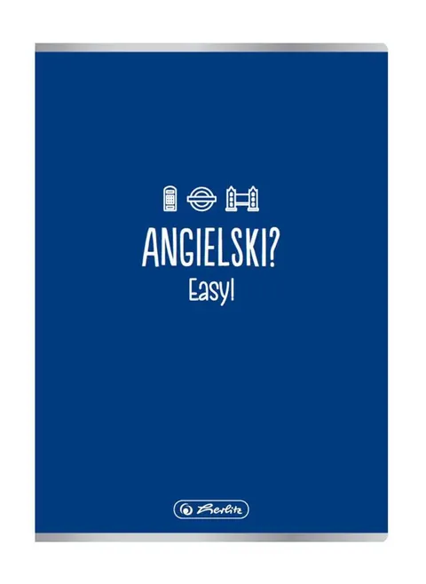 Zeszyt A5/60k kratka J. Angielski A 10 HERLITZ 400197993