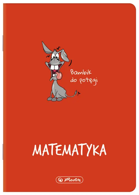 Zeszyt A5/60k kratka Matematyka oprawa PP A 5 HERLITZ 400197975