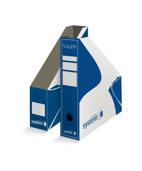 Pojemnik na dokumenty A4 kartonowy System czerwony VPE 439/01