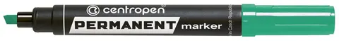 Marker permanentny ścięty zielony A 10 CENTROPEN 8576