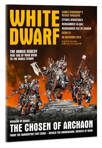 Nowy White Dwarf - Tygodnik #97 - Grudzień 2015