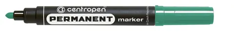 Marker permanentny okrągły zielony A 10 CENTROPEN 8566
