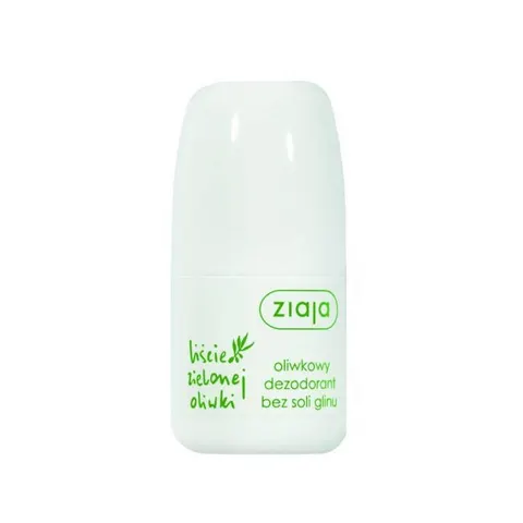 Ziaja Liście Zielonej Oliwki oliwkowy dezodorant bez soli glinu 60ml
