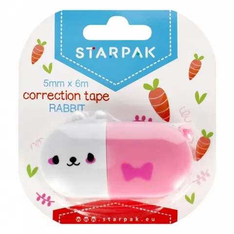 Korektor w taśmie 5mmx6mb Królik STARPAK 507207