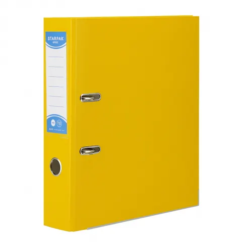 Segregator A4/75 okuty żółty STARPAK 466290