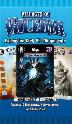 Villages of Valeria: Expansion Pack #2 - Monuments