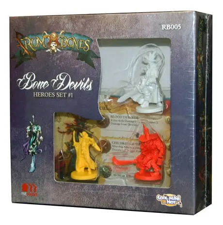Rum & Bones: Bone Devils - Hero Set #1