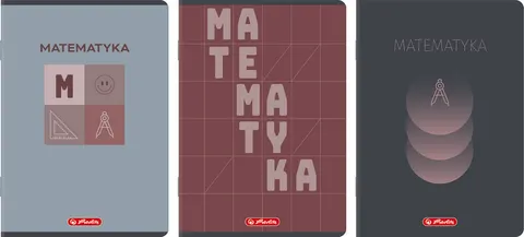 Zeszyt A4/60k kratka Matematyka mix3 wzory A 5 HERLITZ 400206366